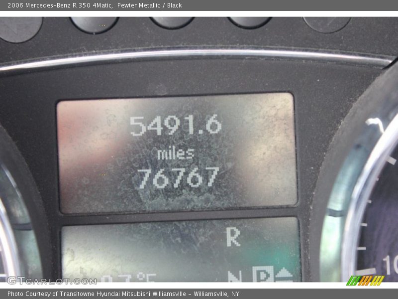 Pewter Metallic / Black 2006 Mercedes-Benz R 350 4Matic