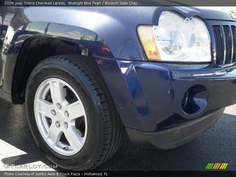 Midnight Blue Pearl / Medium Slate Gray 2006 Jeep Grand Cherokee Laredo