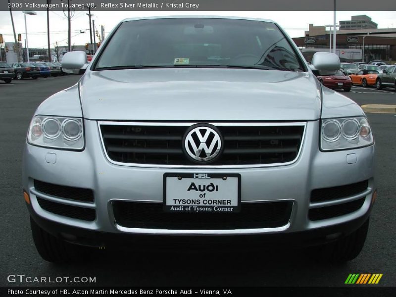 Reflex Silver Metallic / Kristal Grey 2005 Volkswagen Touareg V8