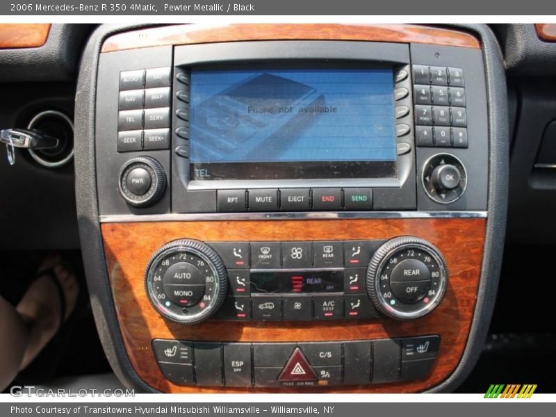 Pewter Metallic / Black 2006 Mercedes-Benz R 350 4Matic