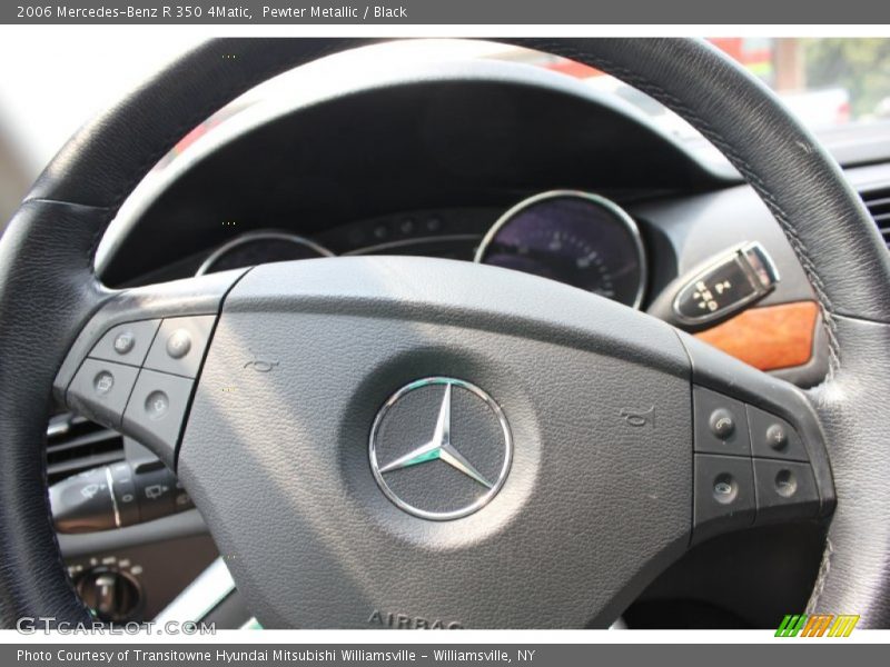 Pewter Metallic / Black 2006 Mercedes-Benz R 350 4Matic