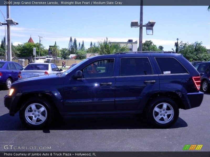 Midnight Blue Pearl / Medium Slate Gray 2006 Jeep Grand Cherokee Laredo