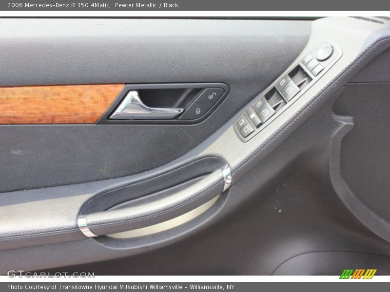 Pewter Metallic / Black 2006 Mercedes-Benz R 350 4Matic