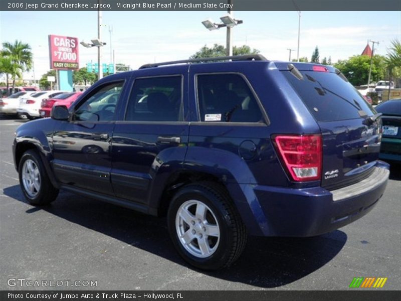 Midnight Blue Pearl / Medium Slate Gray 2006 Jeep Grand Cherokee Laredo