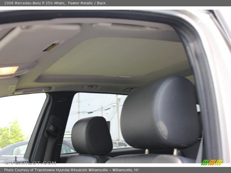 Pewter Metallic / Black 2006 Mercedes-Benz R 350 4Matic