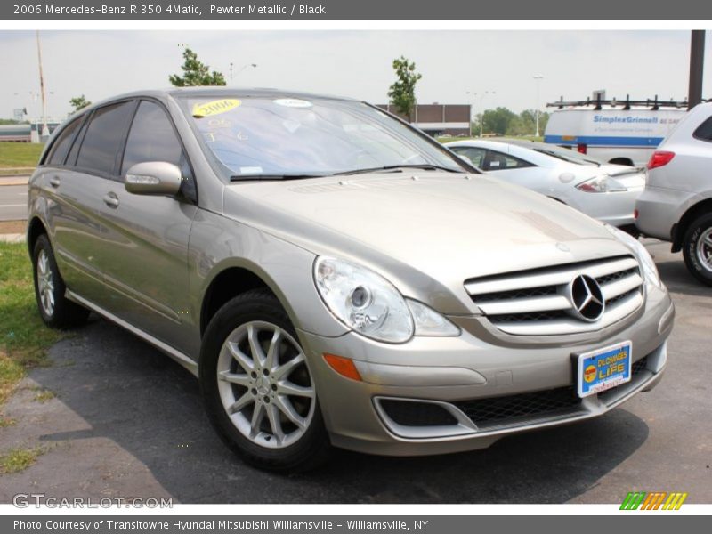 Pewter Metallic / Black 2006 Mercedes-Benz R 350 4Matic