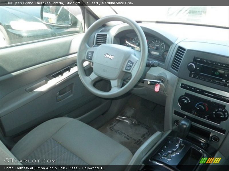 Midnight Blue Pearl / Medium Slate Gray 2006 Jeep Grand Cherokee Laredo