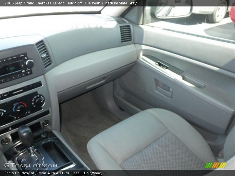 Midnight Blue Pearl / Medium Slate Gray 2006 Jeep Grand Cherokee Laredo