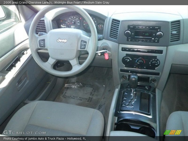 Midnight Blue Pearl / Medium Slate Gray 2006 Jeep Grand Cherokee Laredo