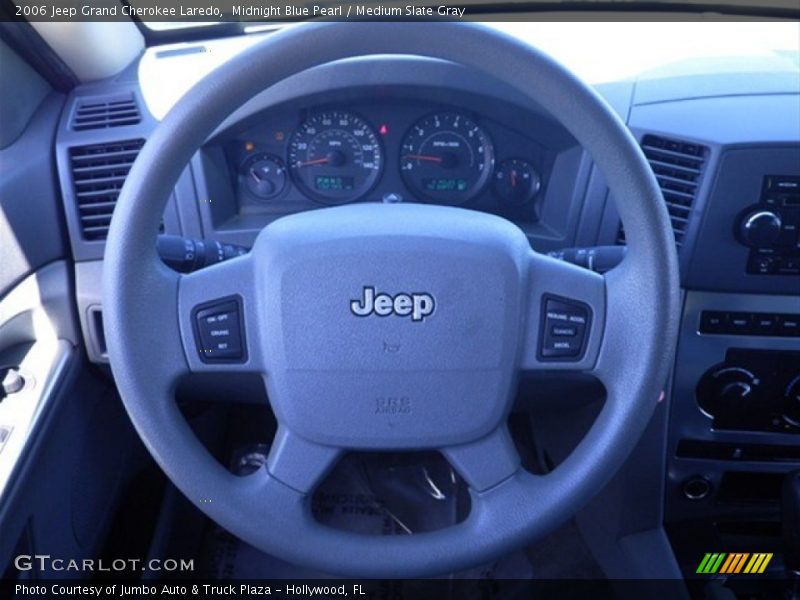 Midnight Blue Pearl / Medium Slate Gray 2006 Jeep Grand Cherokee Laredo