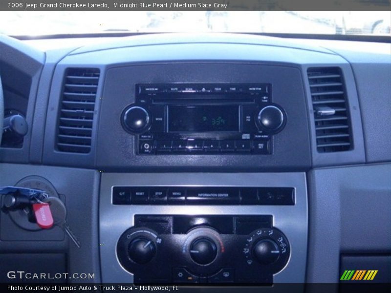 Midnight Blue Pearl / Medium Slate Gray 2006 Jeep Grand Cherokee Laredo