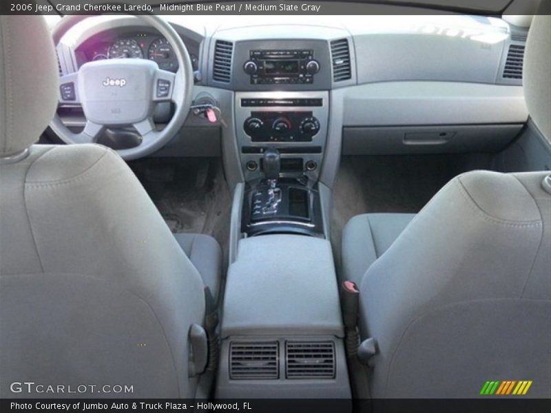 Midnight Blue Pearl / Medium Slate Gray 2006 Jeep Grand Cherokee Laredo