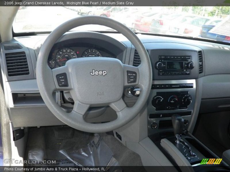 Midnight Blue Pearl / Medium Slate Gray 2006 Jeep Grand Cherokee Laredo
