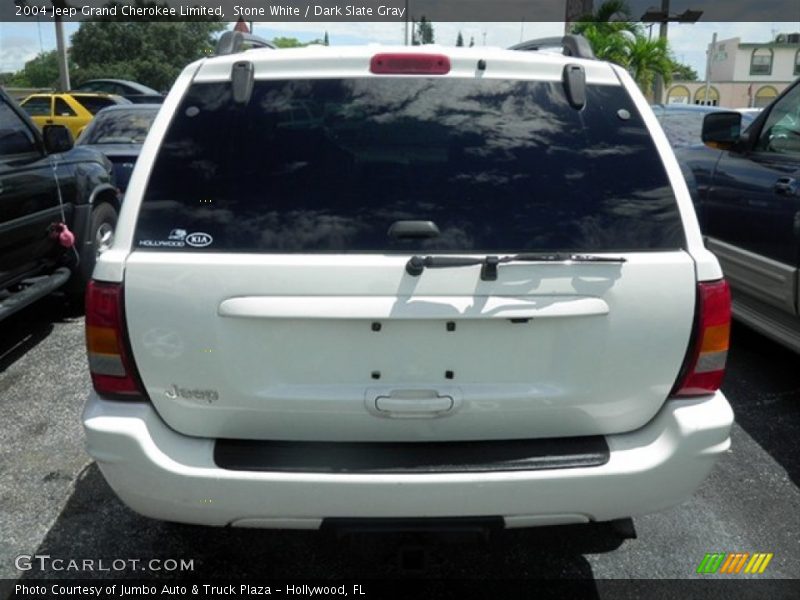 Stone White / Dark Slate Gray 2004 Jeep Grand Cherokee Limited