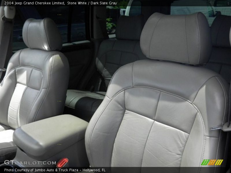 Stone White / Dark Slate Gray 2004 Jeep Grand Cherokee Limited