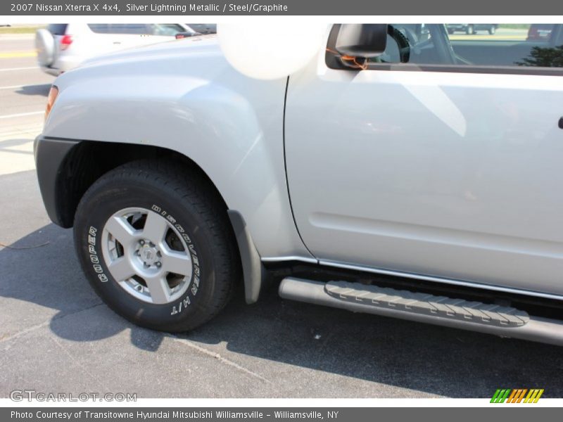 Silver Lightning Metallic / Steel/Graphite 2007 Nissan Xterra X 4x4