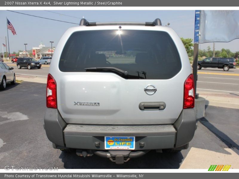 Silver Lightning Metallic / Steel/Graphite 2007 Nissan Xterra X 4x4