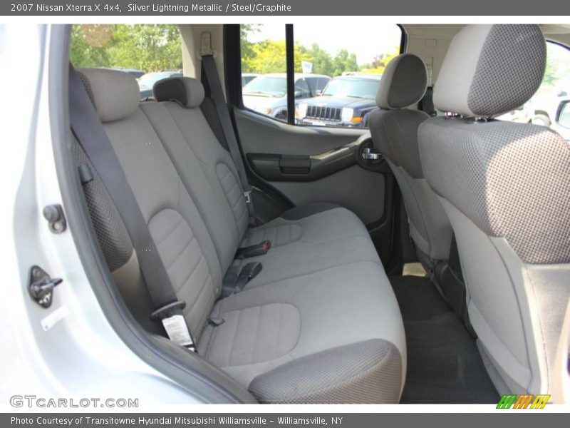 Silver Lightning Metallic / Steel/Graphite 2007 Nissan Xterra X 4x4