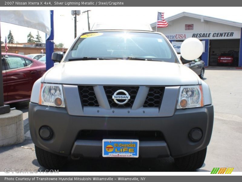 Silver Lightning Metallic / Steel/Graphite 2007 Nissan Xterra X 4x4