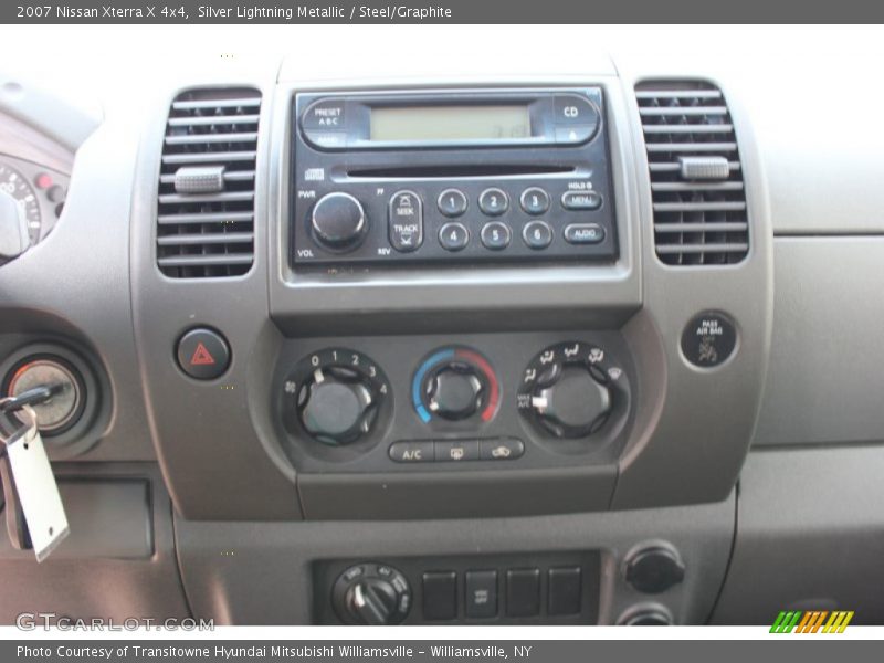 Silver Lightning Metallic / Steel/Graphite 2007 Nissan Xterra X 4x4