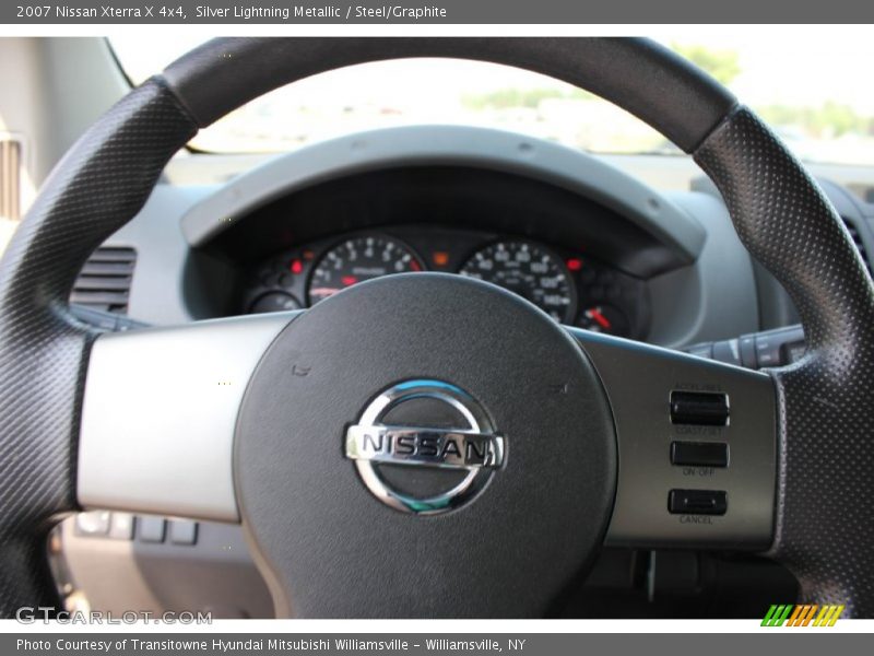 Silver Lightning Metallic / Steel/Graphite 2007 Nissan Xterra X 4x4