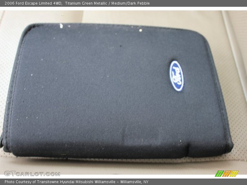 Titanium Green Metallic / Medium/Dark Pebble 2006 Ford Escape Limited 4WD