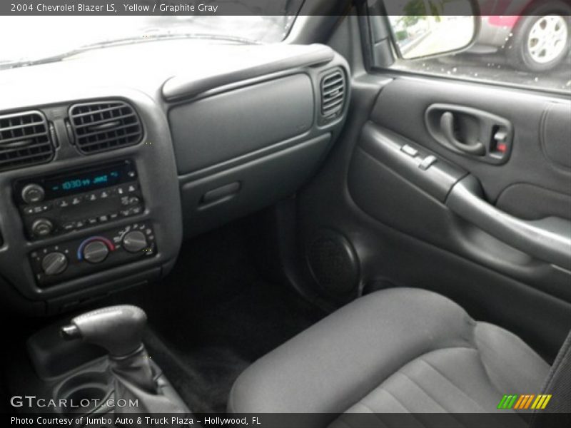 Dashboard of 2004 Blazer LS