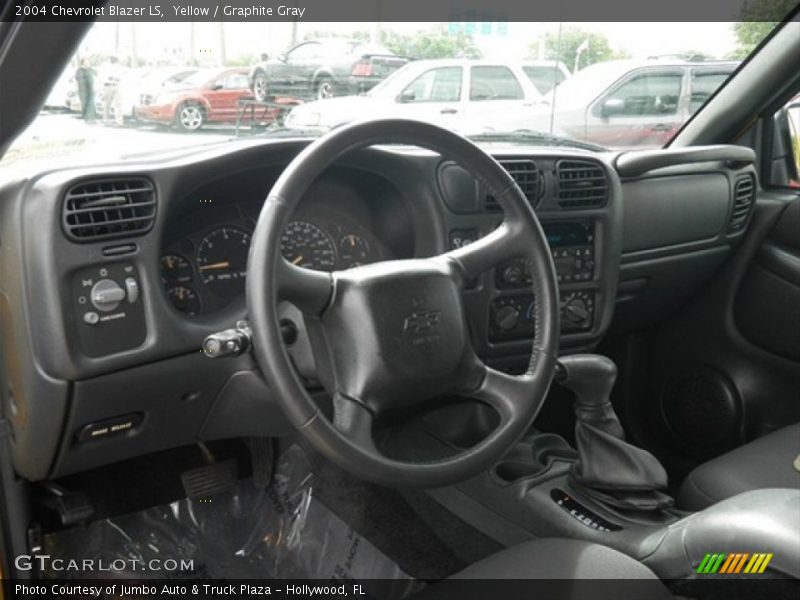 Dashboard of 2004 Blazer LS