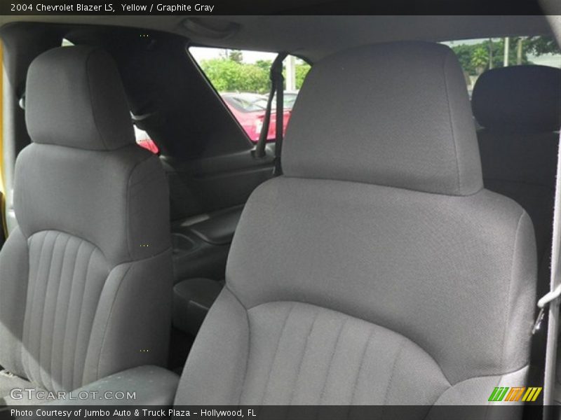 Yellow / Graphite Gray 2004 Chevrolet Blazer LS