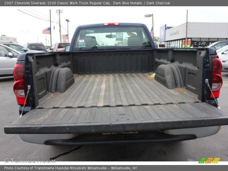 Dark Blue Metallic / Dark Charcoal 2007 Chevrolet Silverado 1500 Classic Work Truck Regular Cab