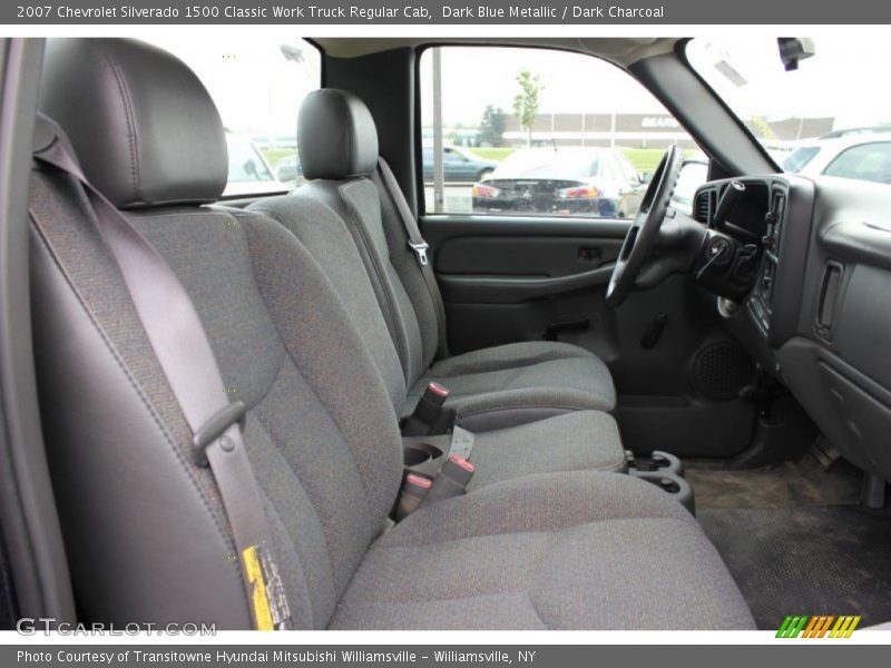 Dark Blue Metallic / Dark Charcoal 2007 Chevrolet Silverado 1500 Classic Work Truck Regular Cab