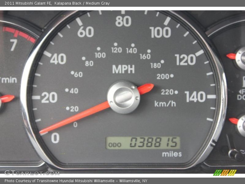 Kalapana Black / Medium Gray 2011 Mitsubishi Galant FE
