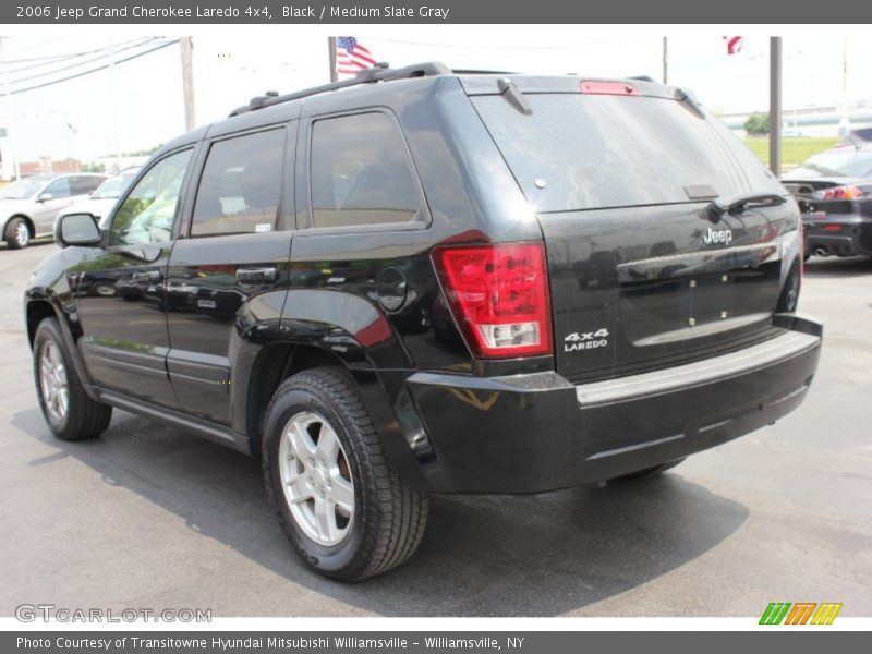 Black / Medium Slate Gray 2006 Jeep Grand Cherokee Laredo 4x4
