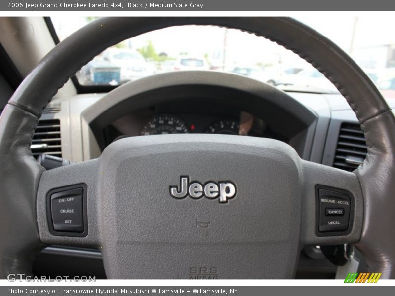 Black / Medium Slate Gray 2006 Jeep Grand Cherokee Laredo 4x4