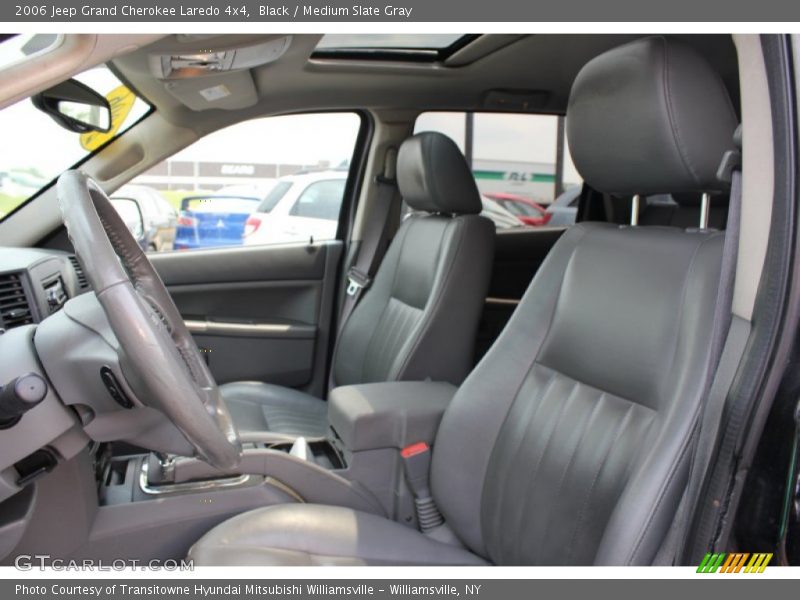 Black / Medium Slate Gray 2006 Jeep Grand Cherokee Laredo 4x4