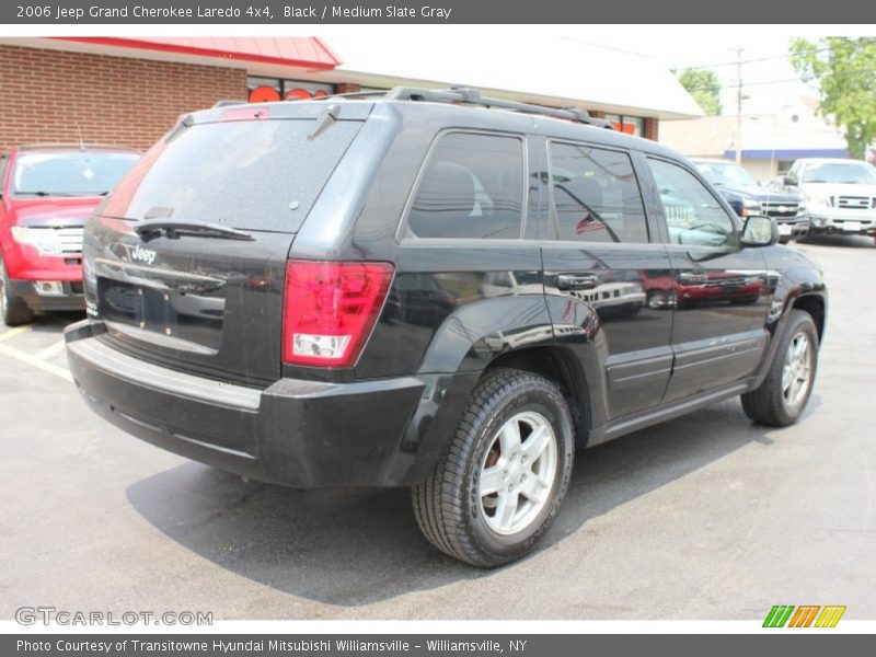 Black / Medium Slate Gray 2006 Jeep Grand Cherokee Laredo 4x4