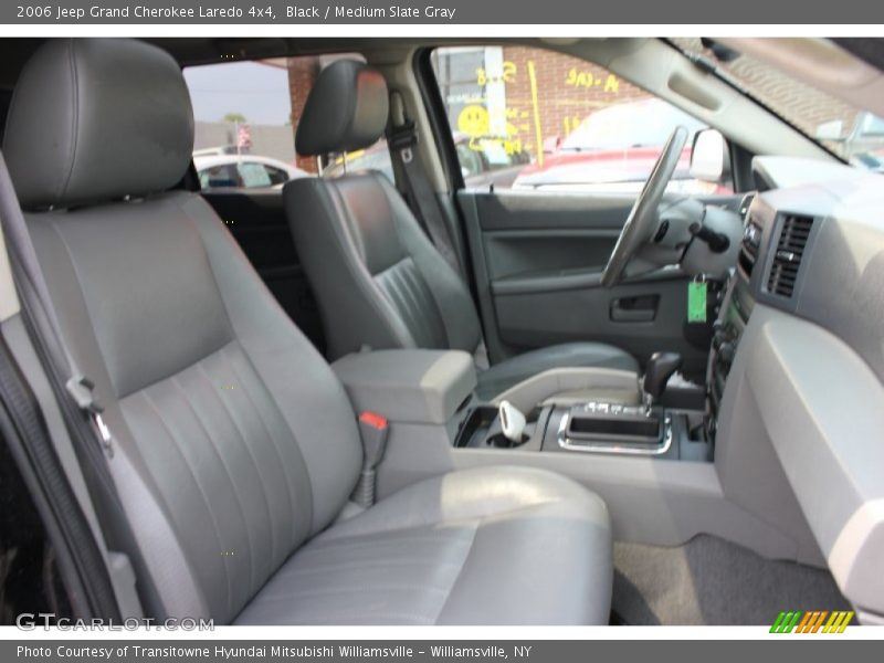 Black / Medium Slate Gray 2006 Jeep Grand Cherokee Laredo 4x4