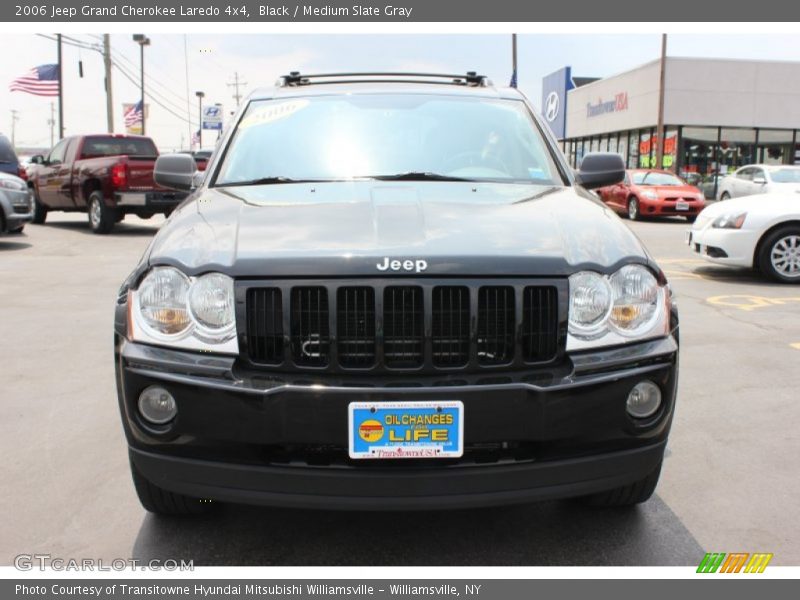 Black / Medium Slate Gray 2006 Jeep Grand Cherokee Laredo 4x4