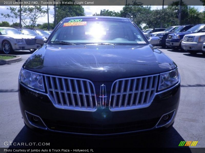 Tuxedo Black Metallic / Light Camel 2010 Lincoln MKZ FWD