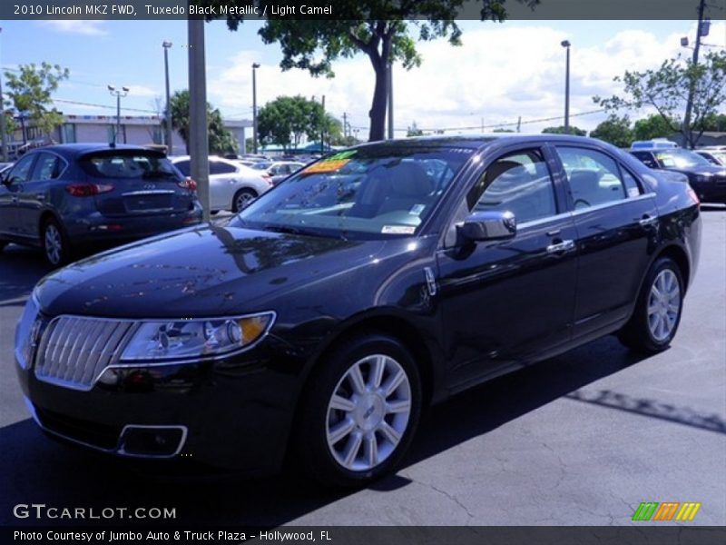 Tuxedo Black Metallic / Light Camel 2010 Lincoln MKZ FWD