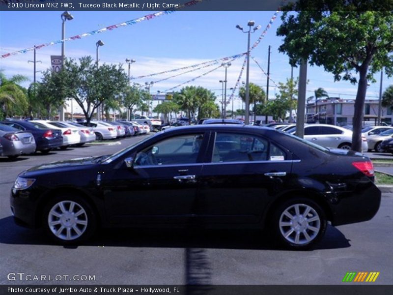 Tuxedo Black Metallic / Light Camel 2010 Lincoln MKZ FWD