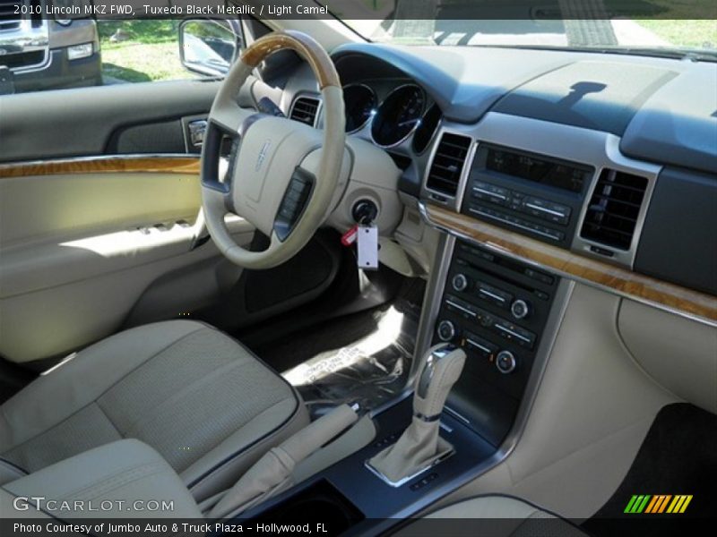 Tuxedo Black Metallic / Light Camel 2010 Lincoln MKZ FWD