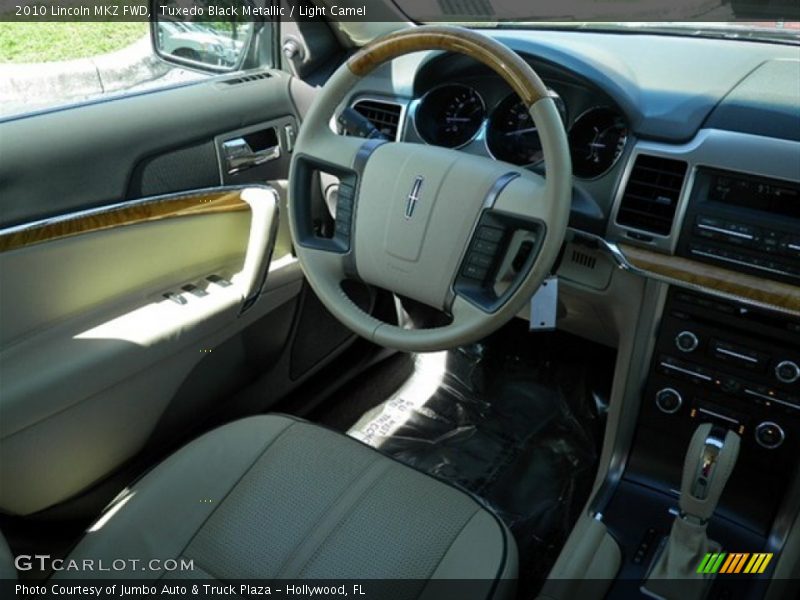 Tuxedo Black Metallic / Light Camel 2010 Lincoln MKZ FWD