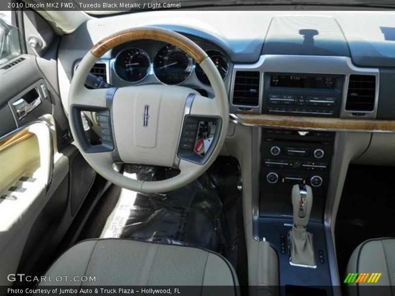 Tuxedo Black Metallic / Light Camel 2010 Lincoln MKZ FWD