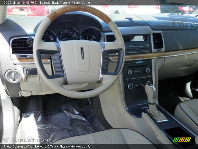 Tuxedo Black Metallic / Light Camel 2010 Lincoln MKZ FWD