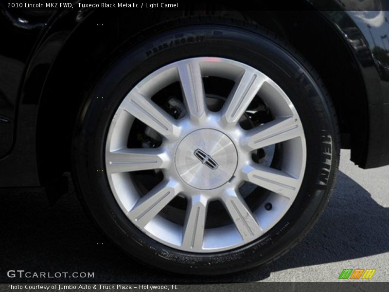Tuxedo Black Metallic / Light Camel 2010 Lincoln MKZ FWD