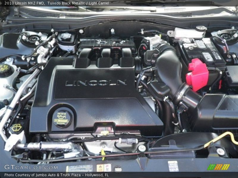 Tuxedo Black Metallic / Light Camel 2010 Lincoln MKZ FWD