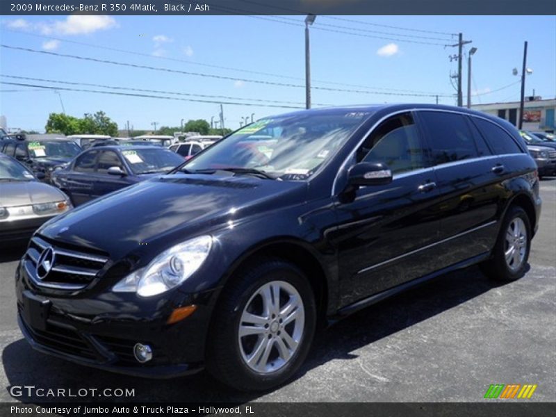Black / Ash 2009 Mercedes-Benz R 350 4Matic