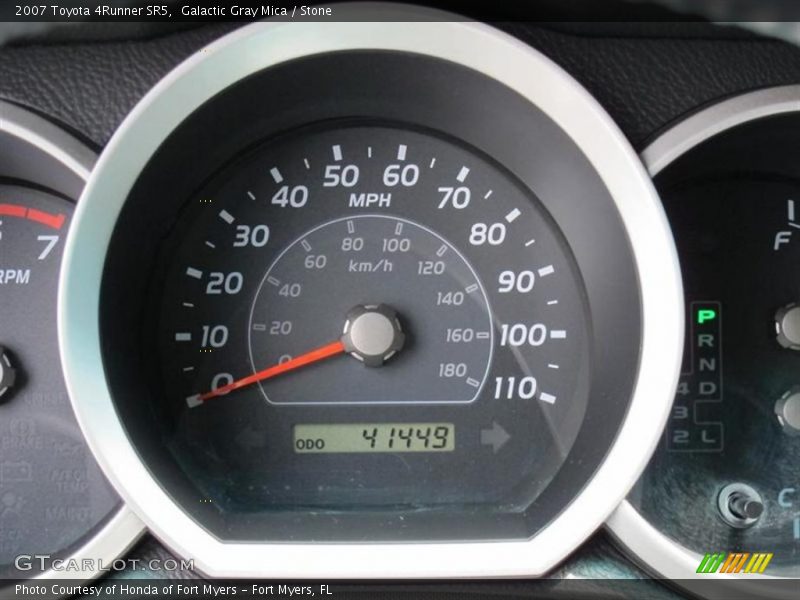 Galactic Gray Mica / Stone 2007 Toyota 4Runner SR5