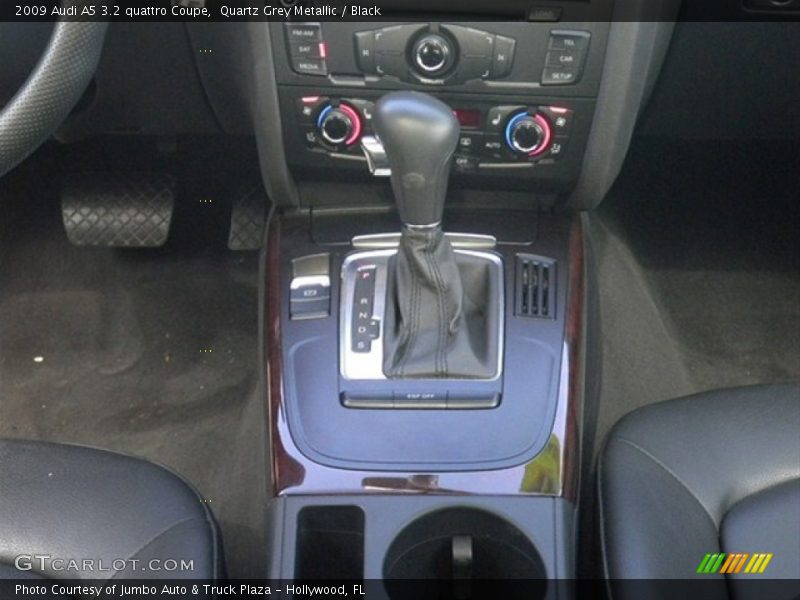 Quartz Grey Metallic / Black 2009 Audi A5 3.2 quattro Coupe
